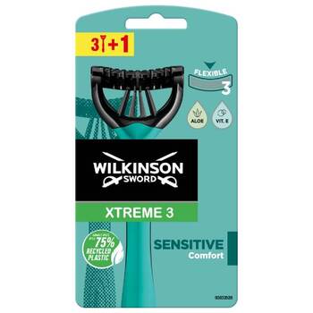 Xtreme3 Sensitive ( 4 ks ) - Jednorázový holicí strojek pro muže